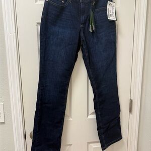 L.L. Bean Women's Dark Blue Straight Leg Jeans